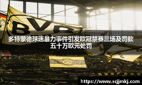 多特蒙德球迷暴力事件引发欧冠禁赛三场及罚款五十万欧元处罚